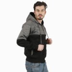 Wholesale Men’s Heavyweight French Terry Sports Hoodie Custom Embroidered Oversized Pullover Supplier - Image 2