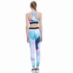 Custom Logo Fitness Leggings and Sports Bra Set Private Label Activewear Manufacturer - Image 2