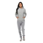 Women’s Moisture-Wicking Athletic Tracksuit Custom Gym Jacket and Joggers Set Exporter - Image 3