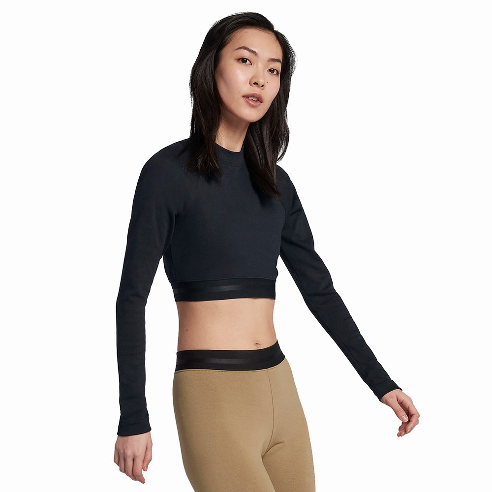 (1) Custom Women's Crop Top | Breathable Cotton-Spandex Athletic Short Sleeve / Long Sleeve Cropped T-Shirt | Custom Brand Logo, Screen Print & Embroidery for Gym & Streetwear - Image 1