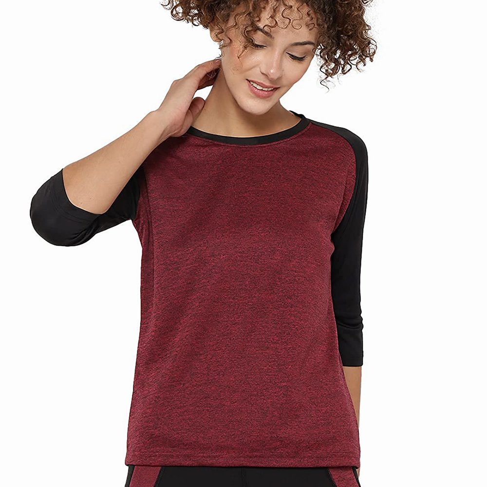 1 Women’s Seamless Thumbhole Athletic Long Sleeve Gym T-Shirt OEM Exporter,Customize,Your Logo Design - Image 1