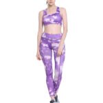 Women’s High-Impact Athletic Gym Suit Custom Crop Top and Leggings Set Manufacturer