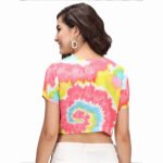Custom Women's Crop Top | Breathable Cotton-Spandex Athletic Short Sleeve / Long Sleeve Cropped T-Shirt | Custom Brand Logo, Screen Print & Embroidery for Gym & Streetwear - Image 2