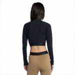 Custom Women's Crop Top | Breathable Cotton-Spandex Athletic Short Sleeve / Long Sleeve Cropped T-Shirt | Custom Brand Logo, Screen Print & Embroidery for Gym & Streetwear - Image 2