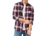Custom Heavy-Duty Sherpa Lined Plaid Flannel Shirt Jacket Wholesale Winter Exporter