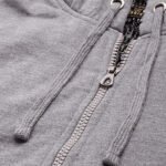 Wholesale Men’s Heavyweight French Terry Sports Hoodie Custom Embroidered Oversized Pullover Supplier - Image 3