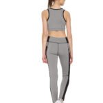 Women’s High-Impact Athletic Gym Suit Custom Crop Top and Leggings Set Manufacturer - Image 3