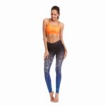Custom Logo Fitness Leggings and Sports Bra Set Private Label Activewear Manufacturer
