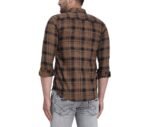 Custom Heavy-Duty Sherpa Lined Plaid Flannel Shirt Jacket Wholesale Winter Exporter - Image 2