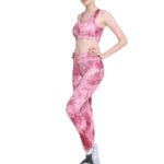 Women’s High-Impact Athletic Gym Suit Custom Crop Top and Leggings Set Manufacturer - Image 2