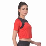 Custom Women's Crop Top | Breathable Cotton-Spandex Athletic Short Sleeve / Long Sleeve Cropped T-Shirt | Custom Brand Logo, Screen Print & Embroidery for Gym & Streetwear - Image 2