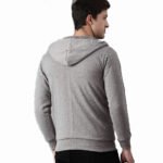 Wholesale Men’s Heavyweight French Terry Sports Hoodie Custom Embroidered Oversized Pullover Supplier - Image 2