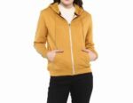 OEM Women’s Athletic Performance Full-Zip Gym Hoodie Custom Stretch Activewear Exporter