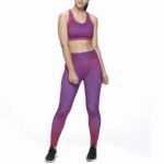 Women’s High-Impact Athletic Gym Suit Custom Crop Top and Leggings Set Manufacturer