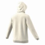 Custom Oversized All-Over Plush Sherpa Pullover Hoodie Wholesale Winter Athleisure Exporter - Image 2