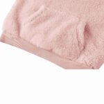 Custom Oversized All-Over Plush Sherpa Pullover Hoodie Wholesale Winter Athleisure Exporter - Image 4
