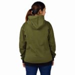OEM Women’s Athletic Performance Full-Zip Gym Hoodie Custom Stretch Activewear Exporter - Image 2