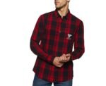 Custom Heavy-Duty Sherpa Lined Plaid Flannel Shirt Jacket Wholesale Winter Exporter