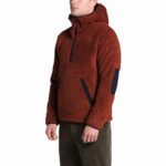 Custom Oversized All-Over Plush Sherpa Pullover Hoodie Wholesale Winter Athleisure Exporter