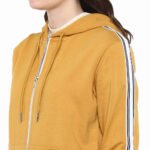 OEM Women’s Athletic Performance Full-Zip Gym Hoodie Custom Stretch Activewear Exporter - Image 3