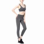 Women’s High-Impact Athletic Gym Suit Custom Crop Top and Leggings Set Manufacturer