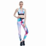 Custom Logo Fitness Leggings and Sports Bra Set Private Label Activewear Manufacturer - Image 5